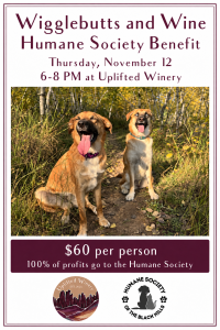 Wigglebutts and Wine: Humane Society Benefit