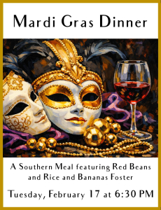 Mardi Gras Dinner