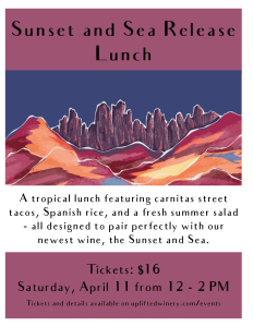 Sunset and Sea Release Lunch